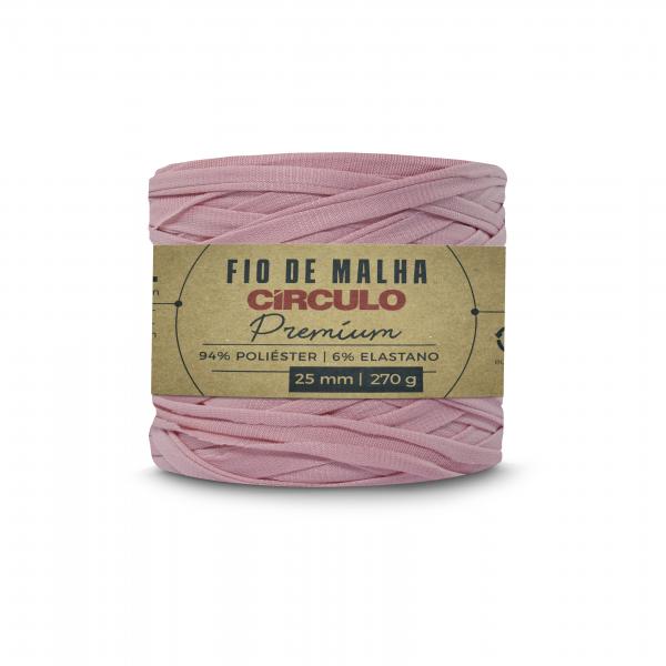 FIO DE MALHA CIRCULO PREMIUM - COR 3753 ROSA POEMA
